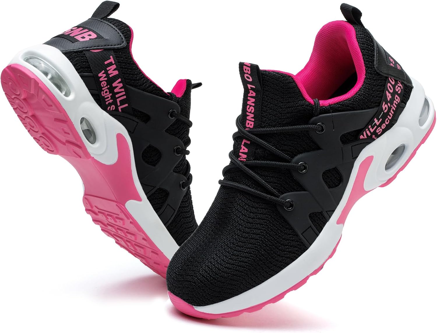 Indestructible Steel Toe Shoes for Women - Lightweight Safety Footwear