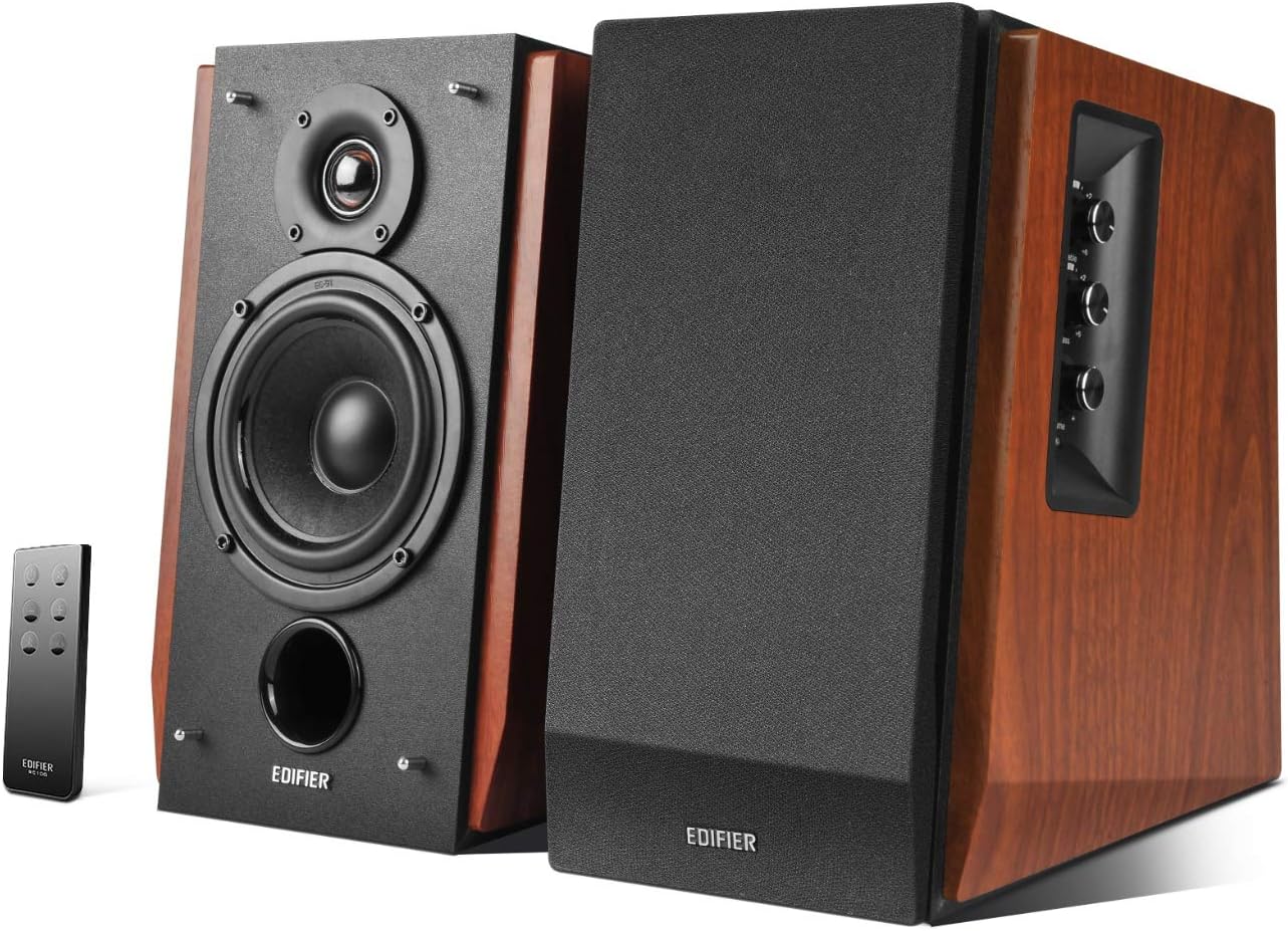 Edifier R1700BT Bluetooth Bookshelf Speaker - Powerful 66w RMS