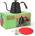 Japanese Gooseneck Kettle Stovetop with Thermometer - Precision