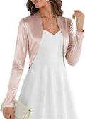 Belle Poque Women's Vintage Cropped Ruffled Bolero Shrug - Elegant