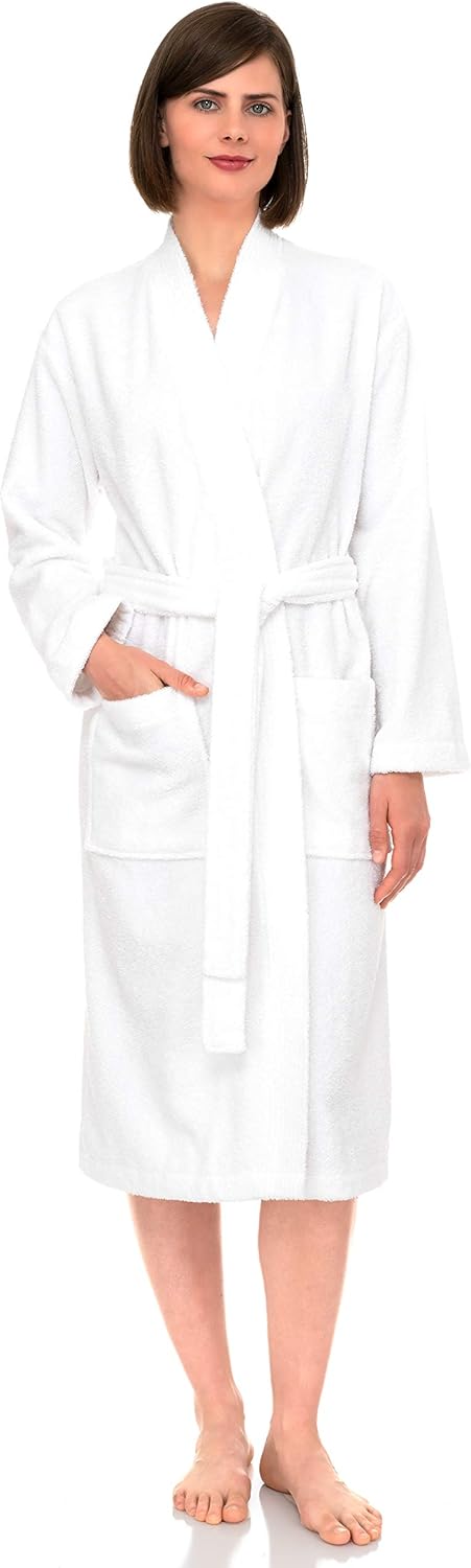 Comfortable Cotton Kimono Bathrobe for Women - TowelSelections
