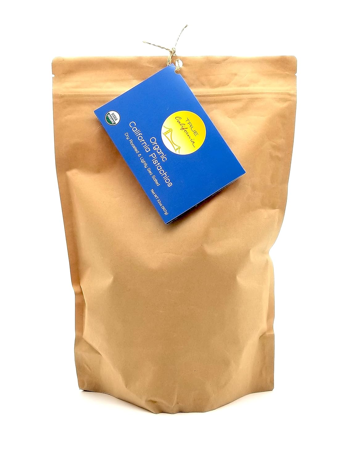 True California Organic Dry Roasted Pistachios - Healthy Snack