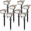 Solar Spot Lights Outdoor 40 LED 8-Pack - Adjustable Waterproof