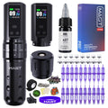 Mast Fold2 Pro Tattoo Kit Complete Cordless Pen - Long Battery Life