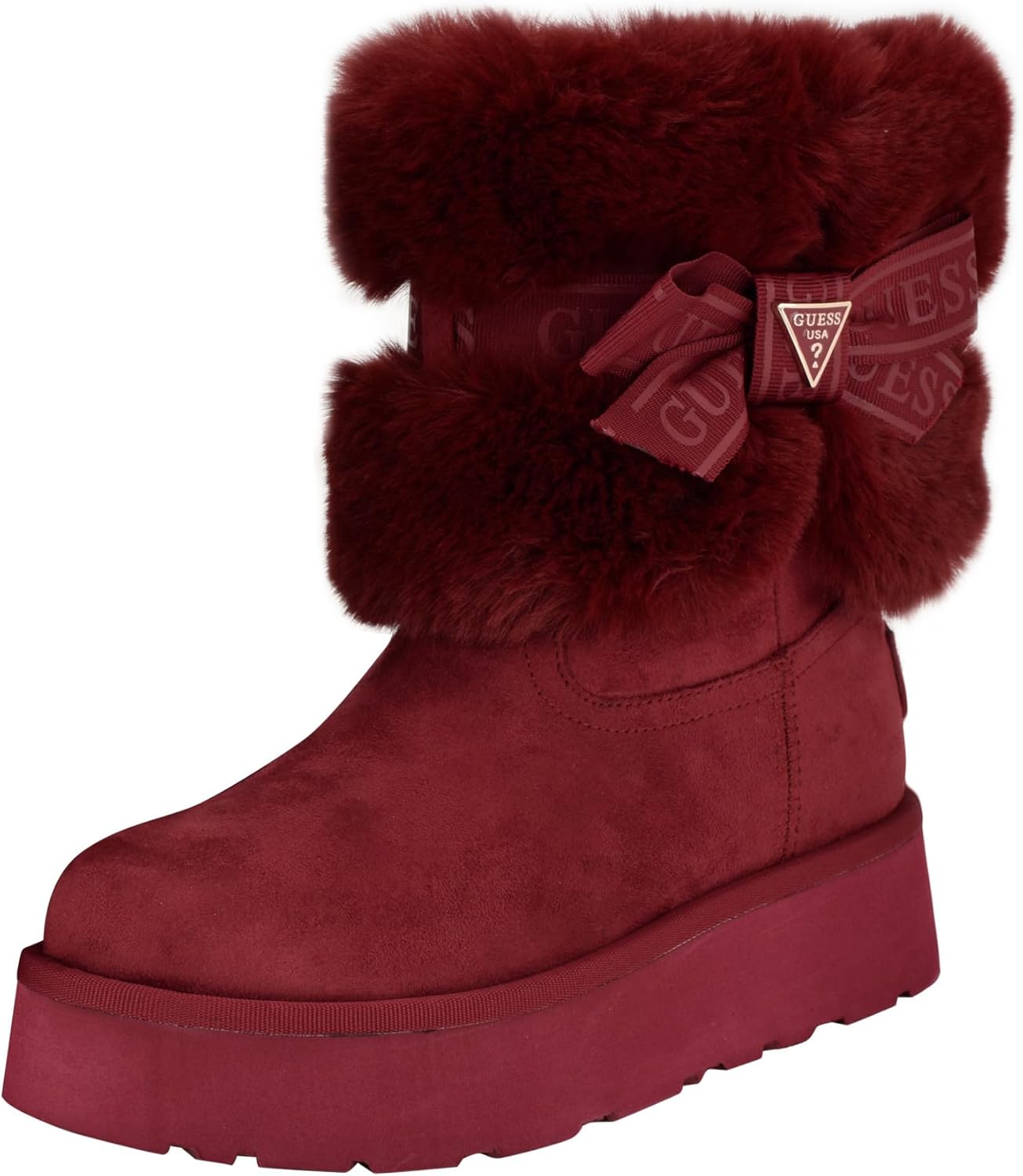 Guess Women's Denla Ankle Boot - Stylish Winter Footwear