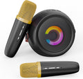 Mini Karaoke Machine for Kids - Portable LED Party Speaker