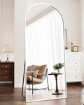 Full Length Mirror 71x30 Arched Floor Mirror - Oversized Full Body