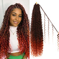 Goddess Boho Box Braids Crochet Hair T350 24 in Pack of 8 - Pre Looped