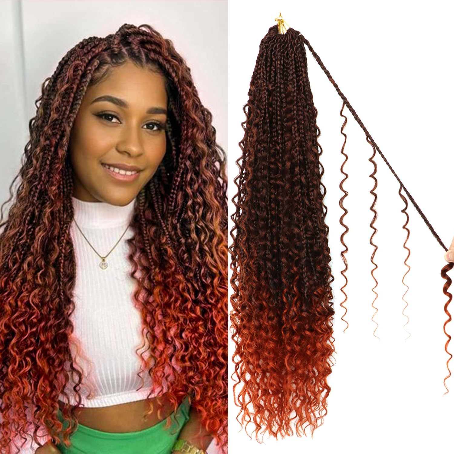 Goddess Boho Box Braids Crochet Hair for Stunning Styles