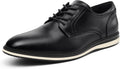 Men's Oxford Lace-Up Dress Shoes for Work & Events - Comfortable Fit
