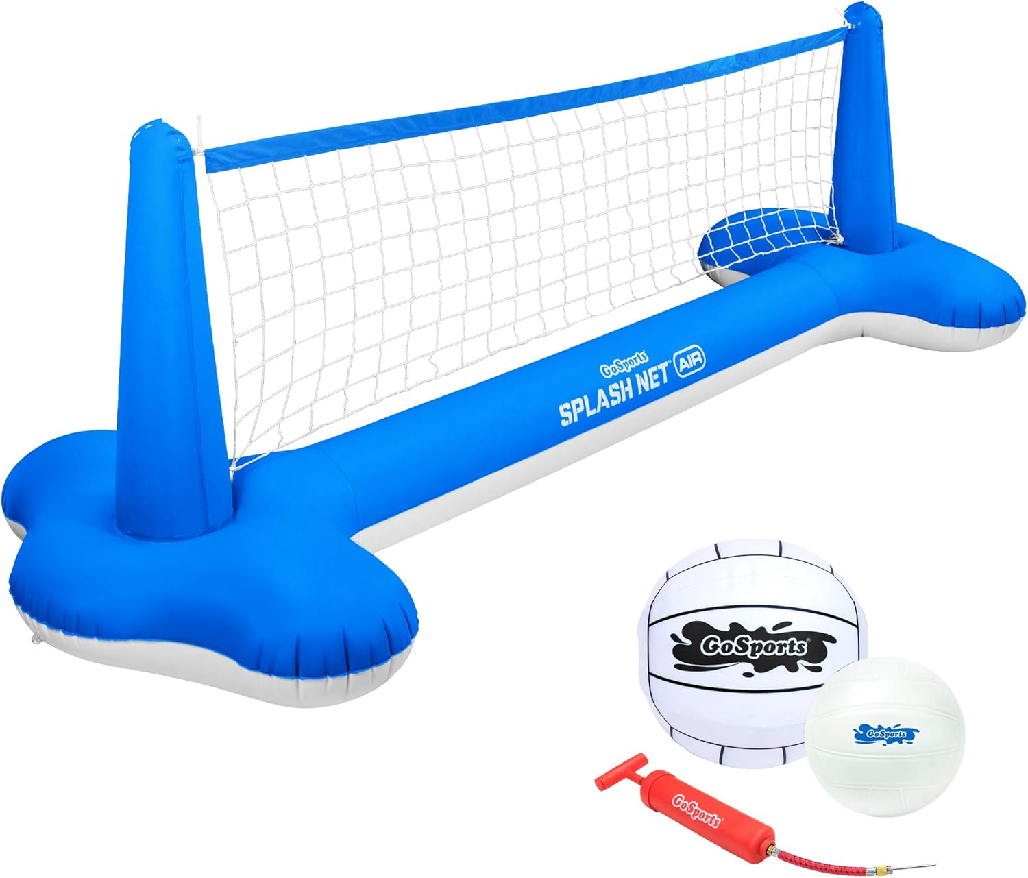 GoSports Splash Net Air Inflatable Pool Volleyball Game Fun