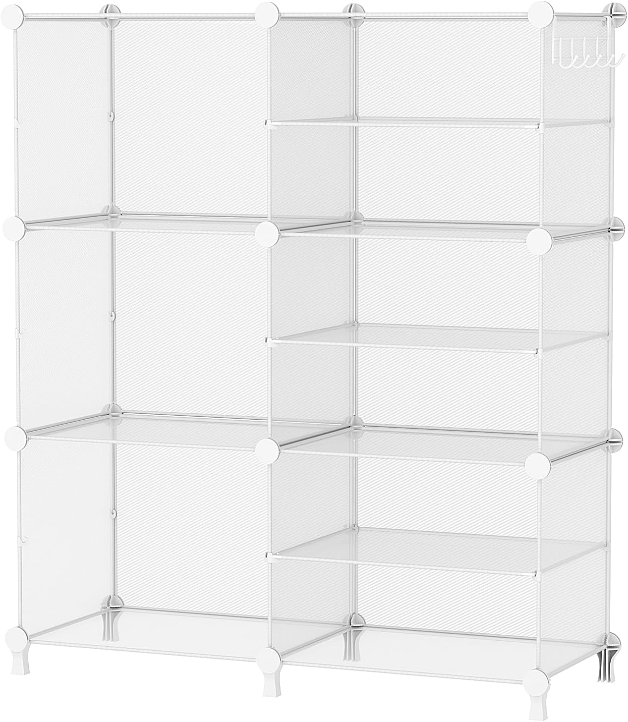 AWTATOS Closet Organizer 6 Cube Storage Shelves for Any Room