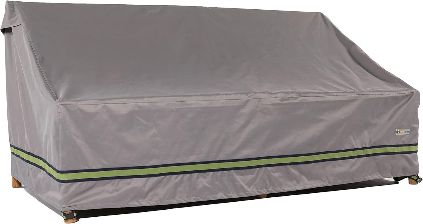 Duck Covers Soteria Water-Resistant Patio Sofa Cover for 87 in