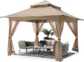 ABCCANOPY 13x13 Pop Up Gazebo with Mosquito Netting for Outdoors