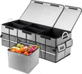 Heavy-Duty Extra Large 100L Foldable Car Trunk Organizer with 26L