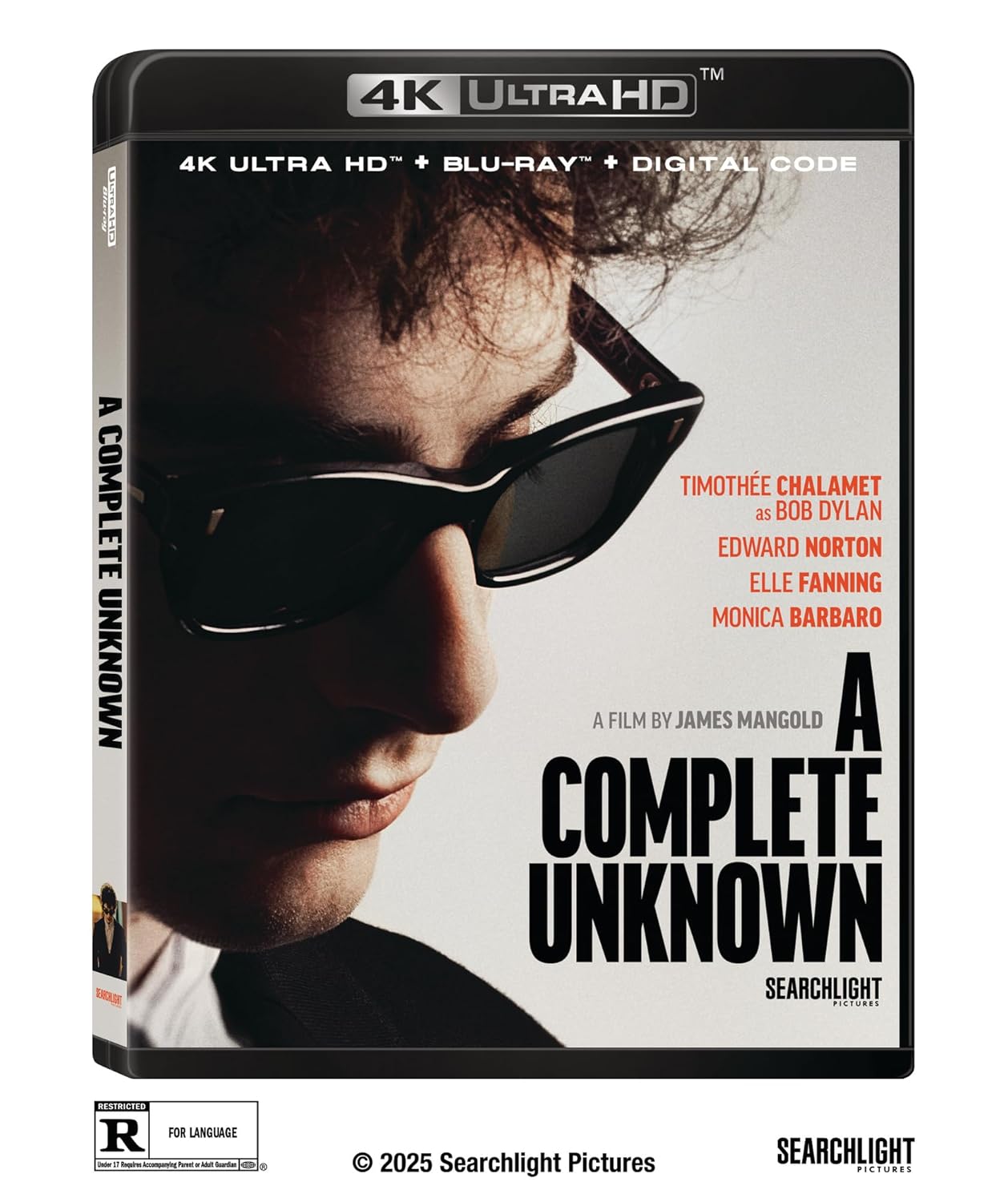 A Complete Unknown - UHD/BD Combo + Digital for Movie Lovers
