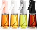 Oil Sprayer for Cooking 4 Pack - 180 ml Glass Olive Mister Set