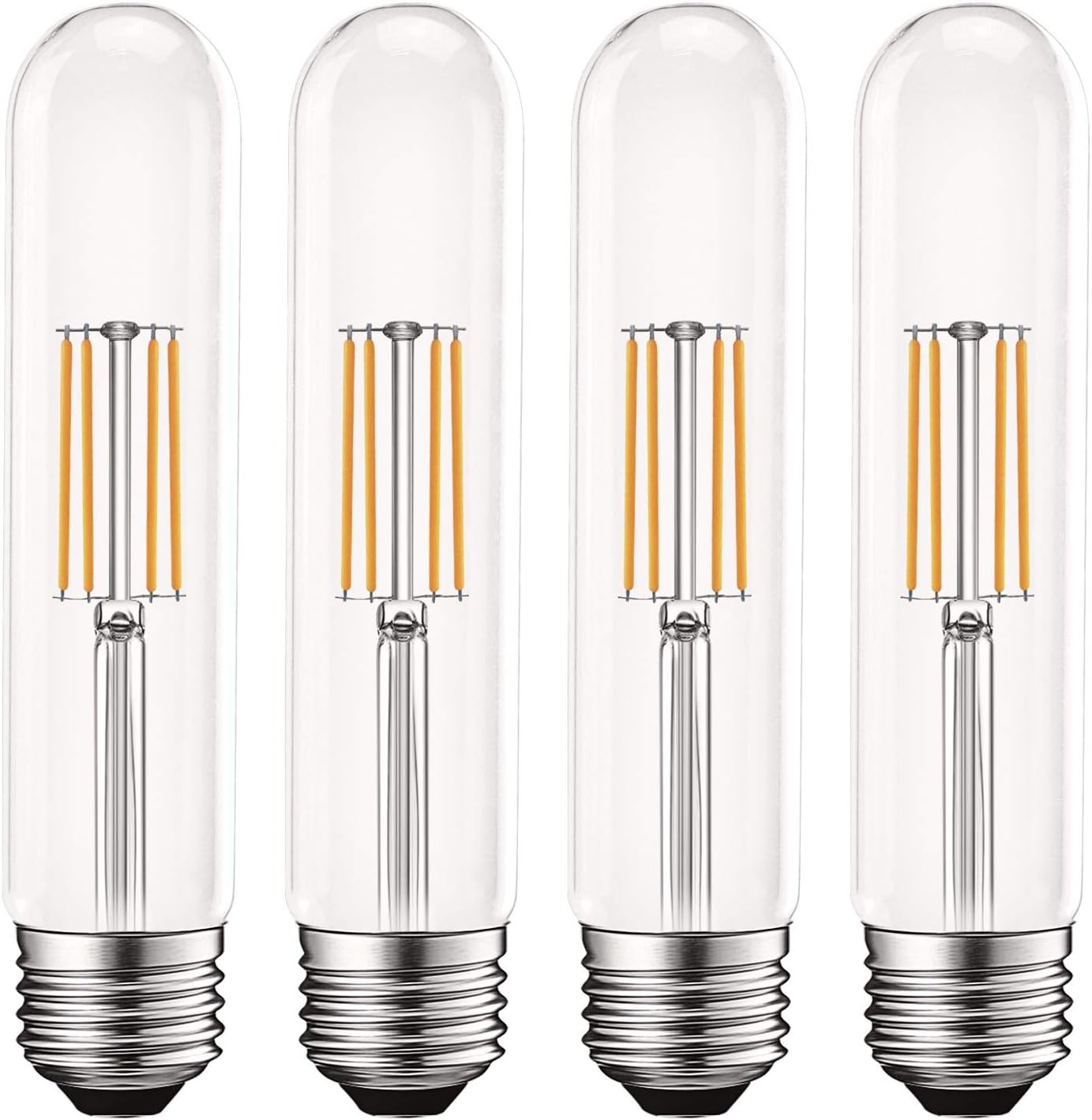 LUXRITE Vintage T9 LED Tube Light Bulbs for Warm White Lighting