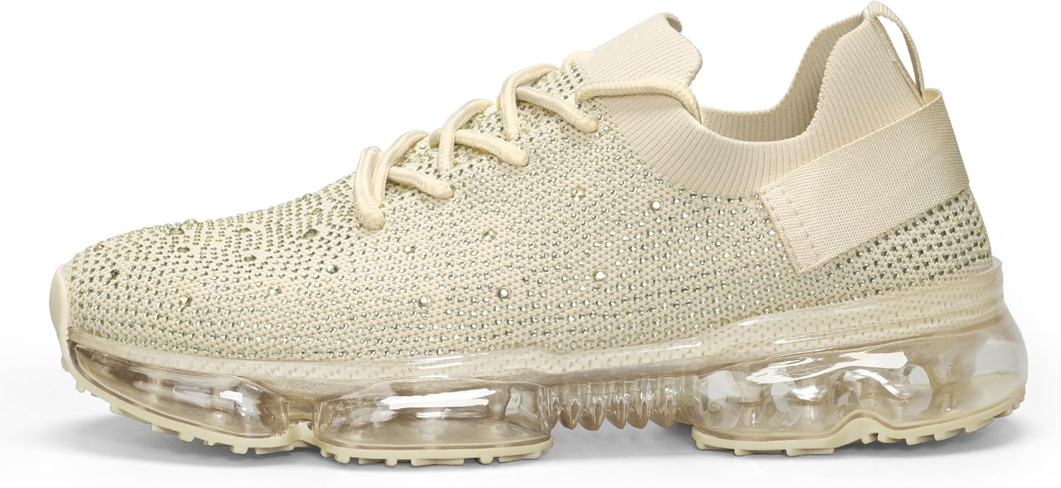 LUCKY STEP Women Air Cushion Fashion Sneakers for Comfort