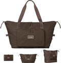 Foldable Travel Bag for Women 40L Weekender - Compact Carry On Bags