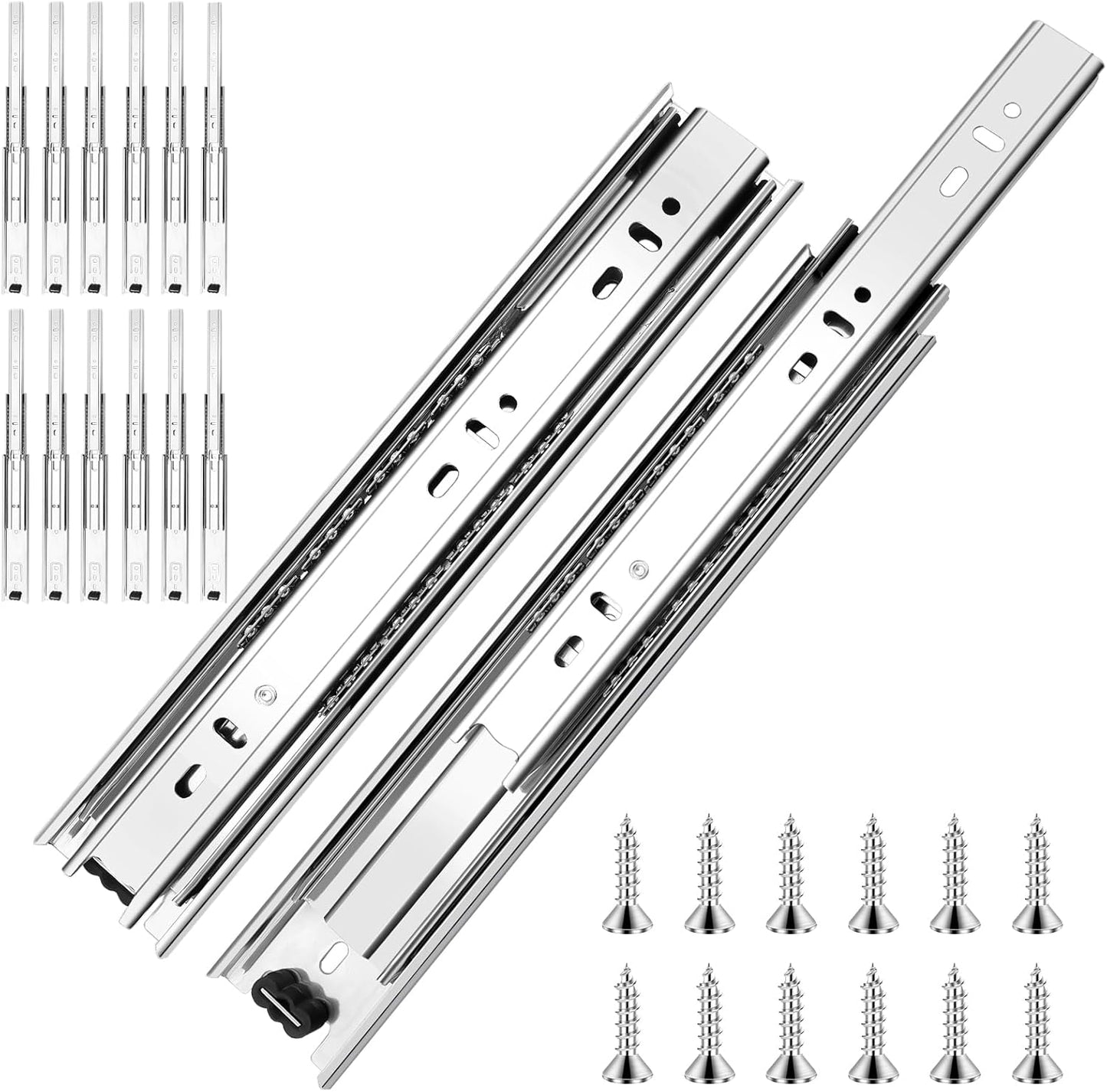 16 Inch Ball Bearing Drawer Slides for Kitchen Cabinets and More