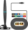 TV Antenna Indoor Long Range Digital Antenna - 4K/1080p Support