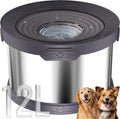 UPSKY Dog Water Bowl No Spill 12L Stainless Steel for Large Dogs