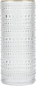 Fortessa Jupiter Beaded Hobnail Highball Glasses Set of 6 - Classic