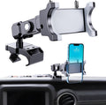 Upgraded Metal Phone Mount for Jeep Wrangler JL JLU and Gladiator JT