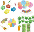 Hawaiian Cocktail Umbrellas - 4 Styles