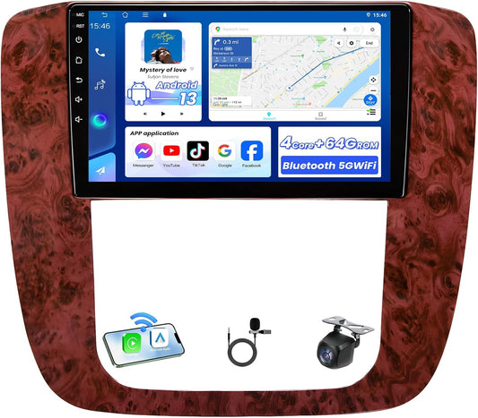 4Core+64G ROM Car Radio for GMC Yukon Sierra Tahoe Silverado