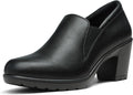 DREAM PAIRS Women's Low Chunky Block Heels Pumps (Style 4117)