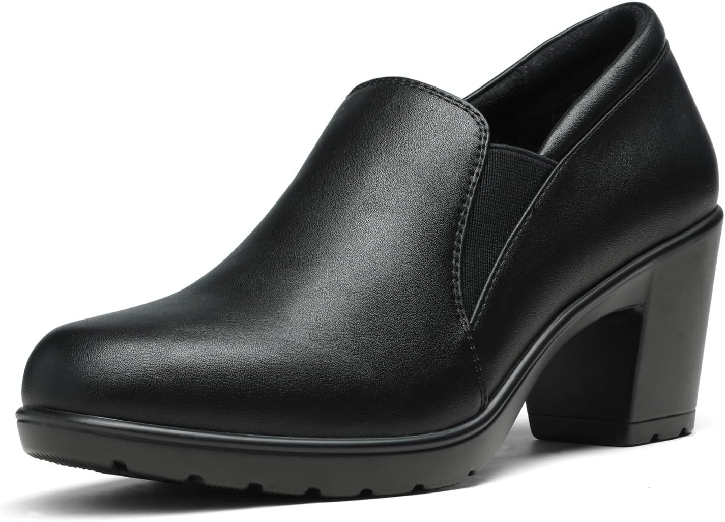 DREAM PAIRS Women's Low Chunky Block Heels for Comfort and Style