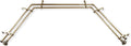 Nathan Bay Window Double Curtain Rod 20-36ft and 38-72ft - Antique