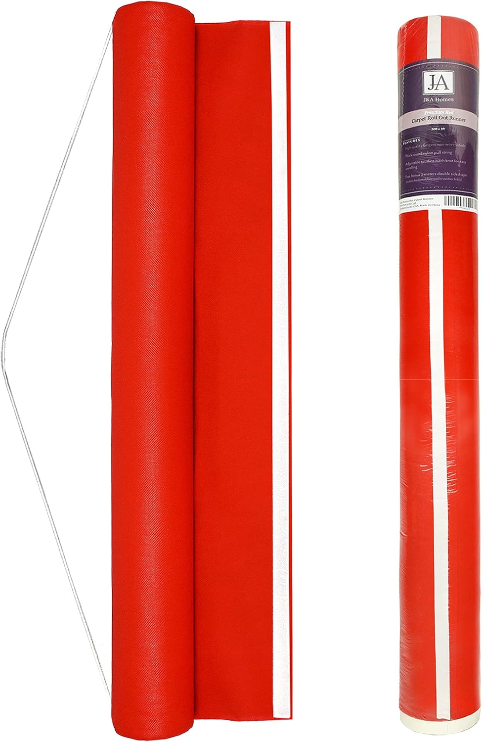 Red Aisle Runner - Professional-Grade Nylon for Events