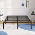 Avenco Metal Platform Bed Frame King Size 16 in - Quiet, Heavy Duty