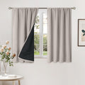 Blackout Curtains 54 in Length, 2 Panels - Full Room Darkening