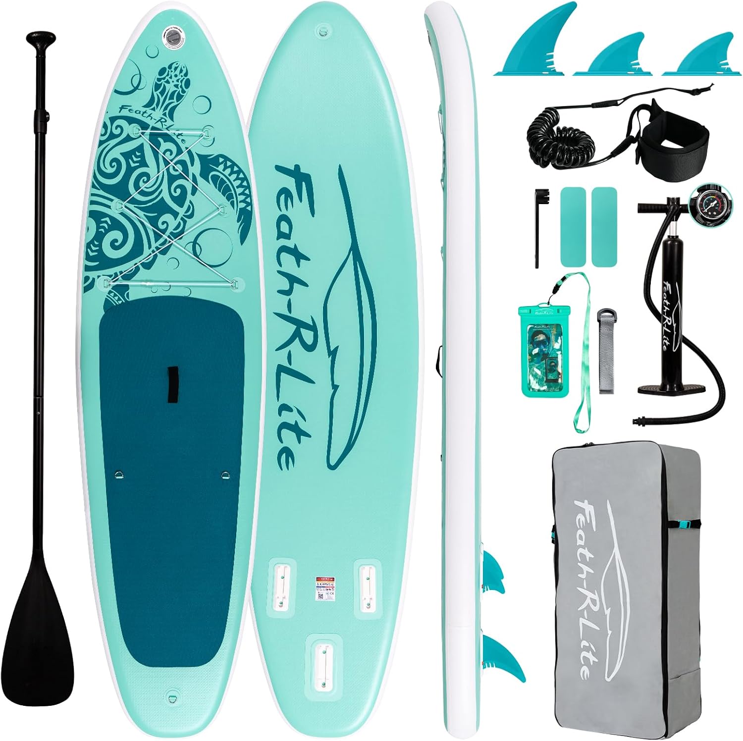 FEATH-R-LITE Inflatable Ultra-Light Stand Up Paddle Board