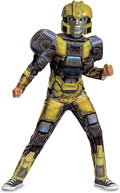 Disguise Boys B127 Transformers One Costume - Bumblebee Muscle Suit