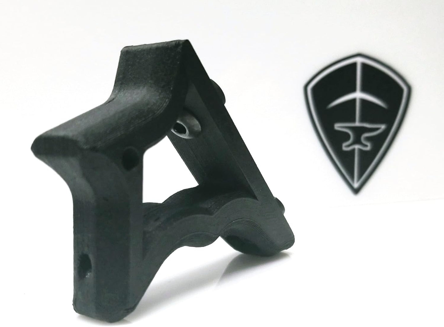 Halex-S Hand Stop for Improved Grip and Control in Black