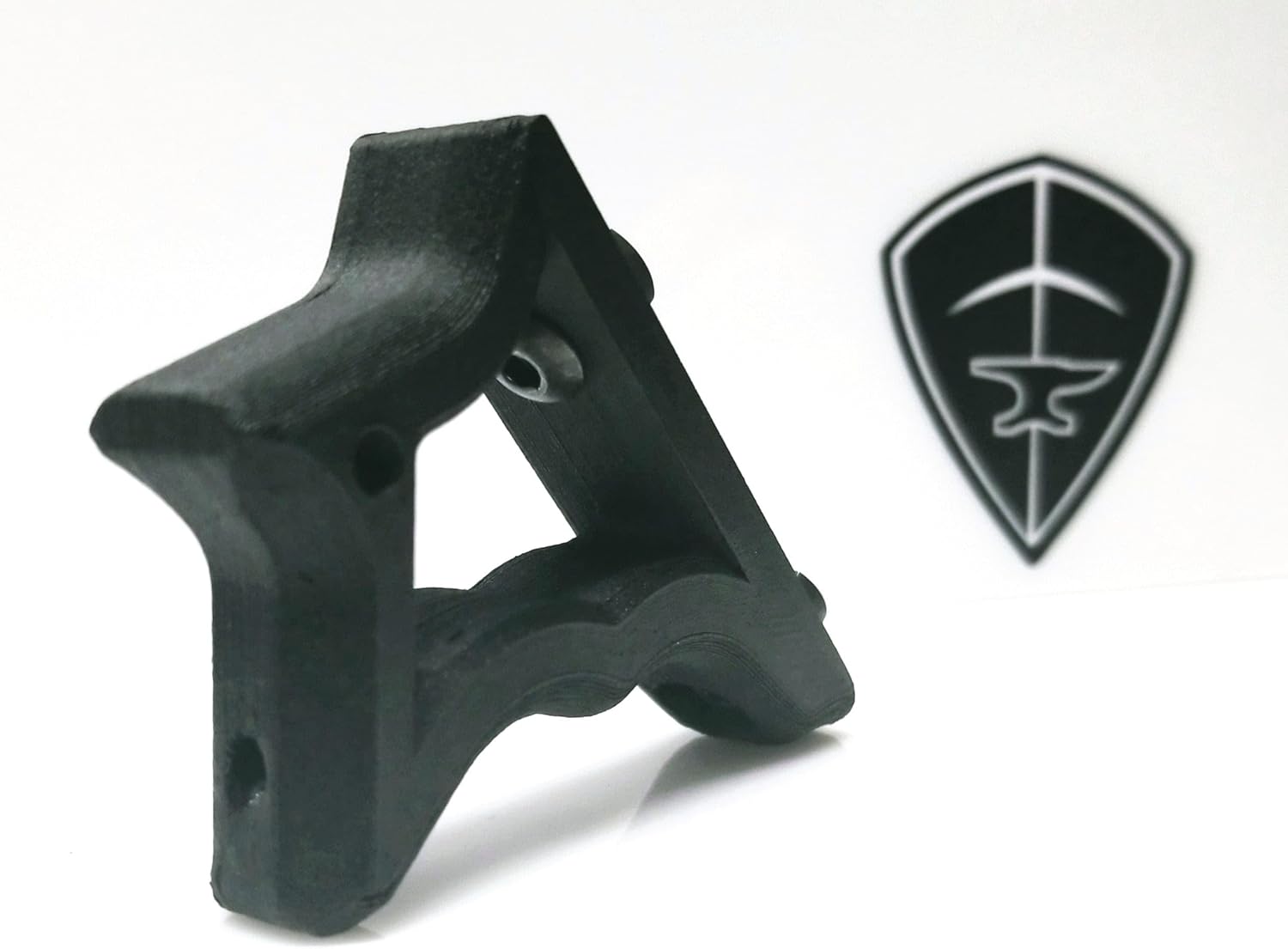 Halex-S Hand Stop for Improved Grip and Control in Black