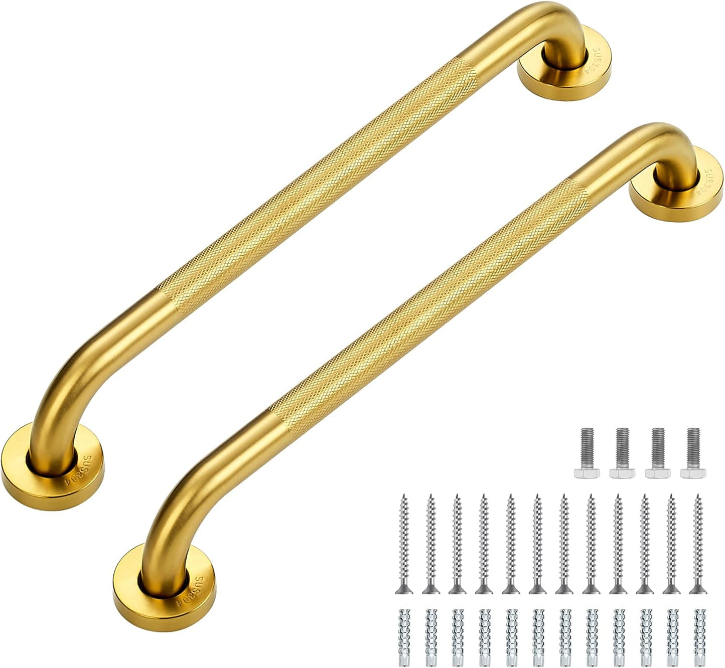 Grab Bars for Shower - 18-Inch Anti Slip Handles for Safety