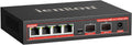 4 Ports 2.5Gb PoE Switch with 10Gb SFP+ for High Performance