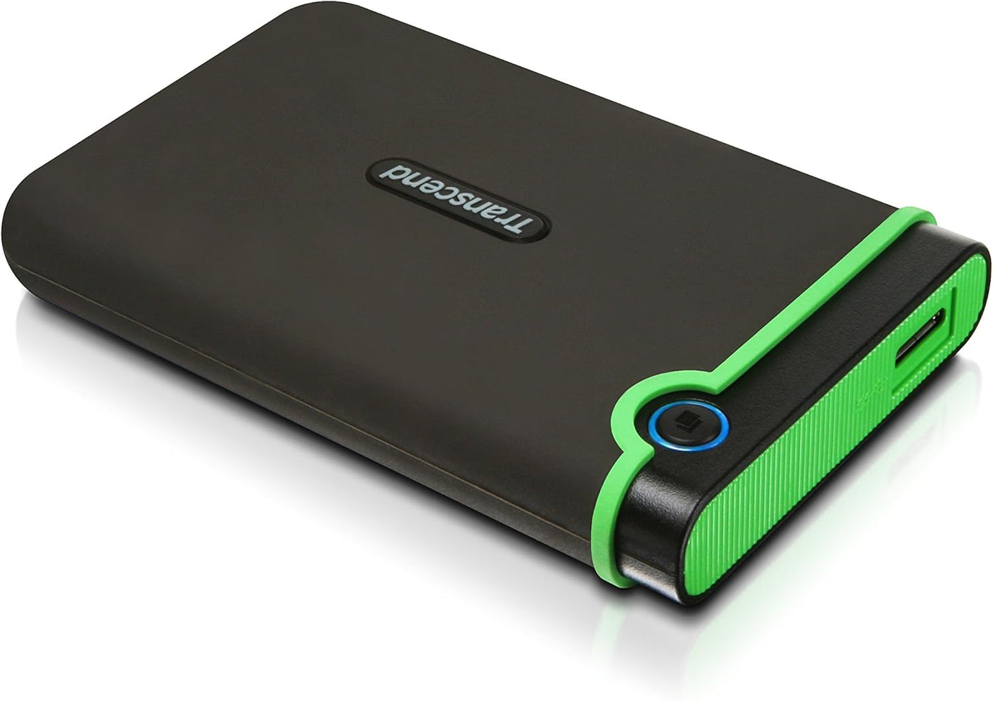 Transcend 2TB Rugged External Hard Drive, Grey
