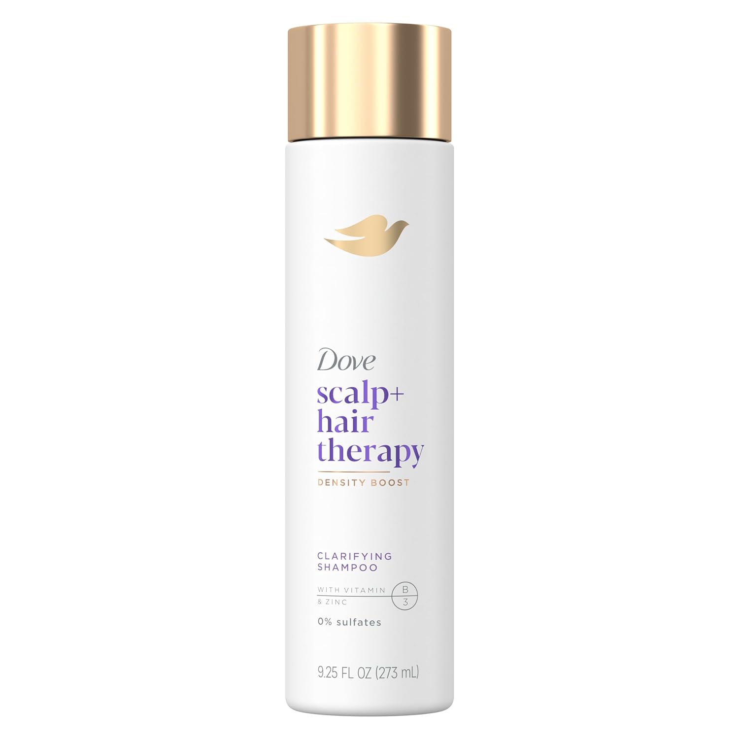 Dove Density Boost Clarifying Shampoo - Gentle, Vitamin-Infused Cleanse