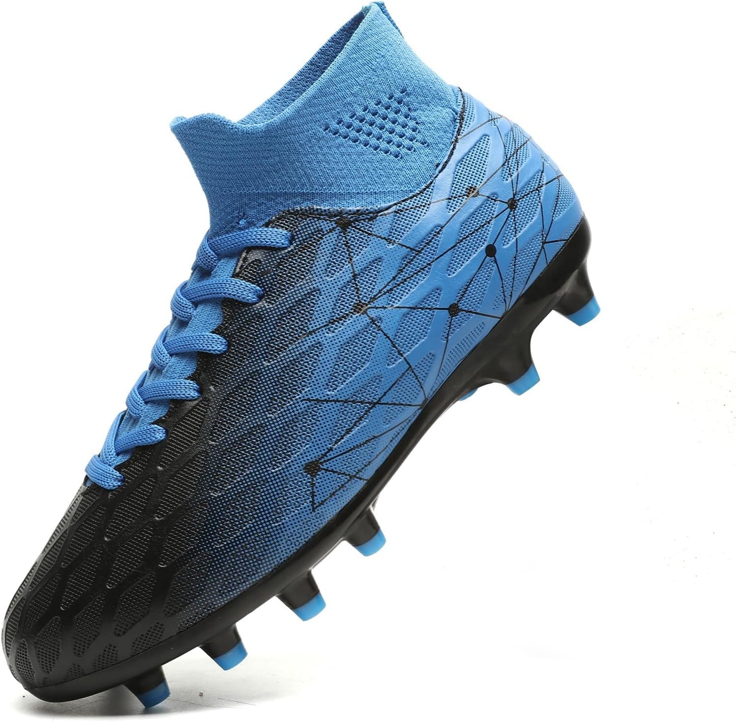 Durable Hanani Boys Girls Soccer Cleats for Kids Football Shoes