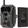 Trail Camera WiFi Bluetooth Rechargeable 48MP 1296p - Fast Trigger
