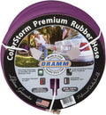 ColorStorm Rubber Garden Hose 5/8ftin x 50ft Berry - No Kink, Hot
