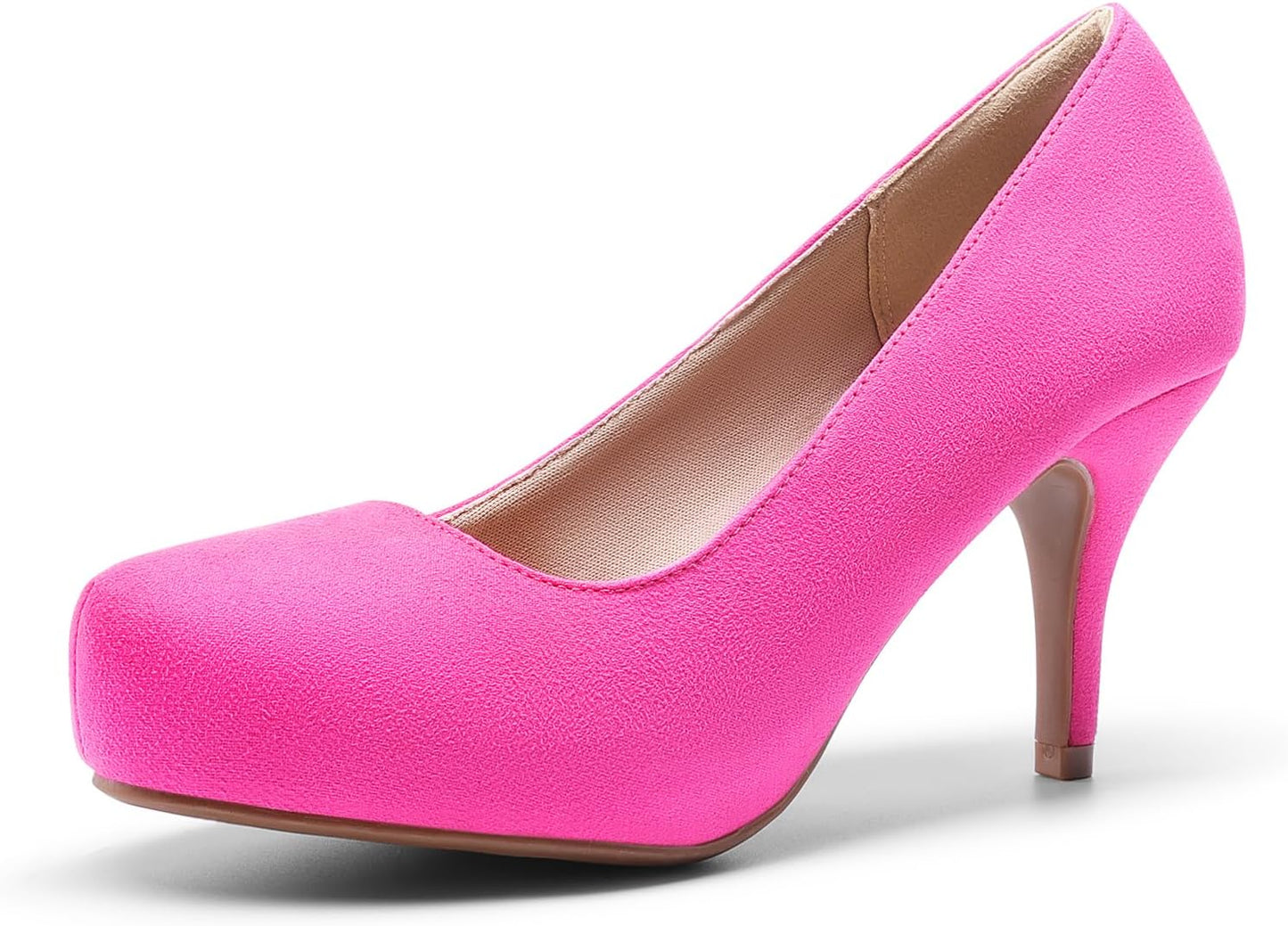 DREAM PAIRS Tiffany Women's Elegant Low Stiletto Heel Pumps