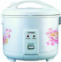 Tiger JNP-1500-FL Rice Cooker and Warmer with Floral Design